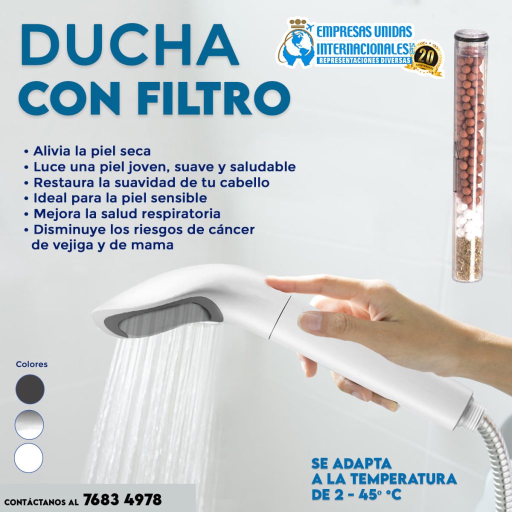 DUCHA CON FILTRO